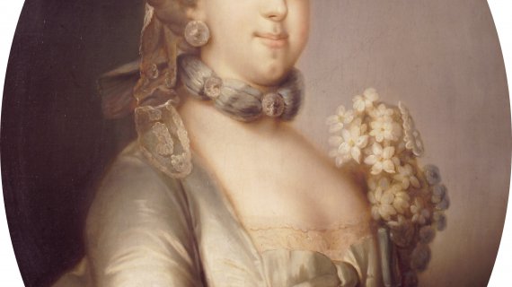 Caroline Matilde ca 1767 af peder als