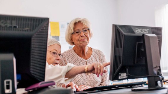 Foto: IT-kursus for seniorer