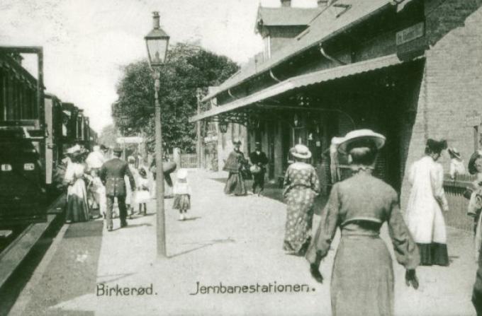 Birkerød Station (ukendt årstal)